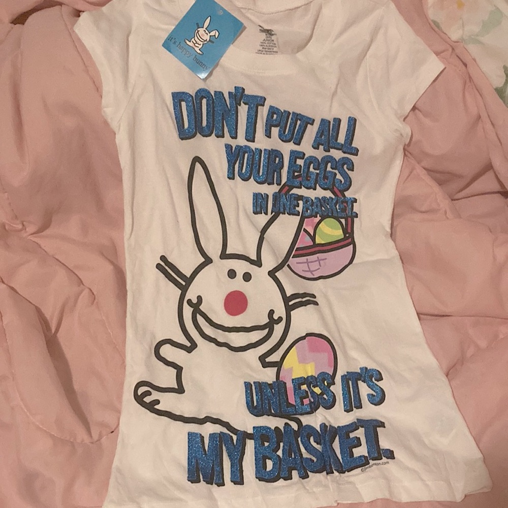Vintage Y2k Happy bunny t shirt 🐰